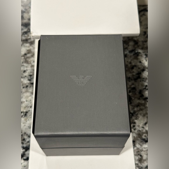 Emporio Armani Mens' Chronograph Watch - Picture 10 of 15